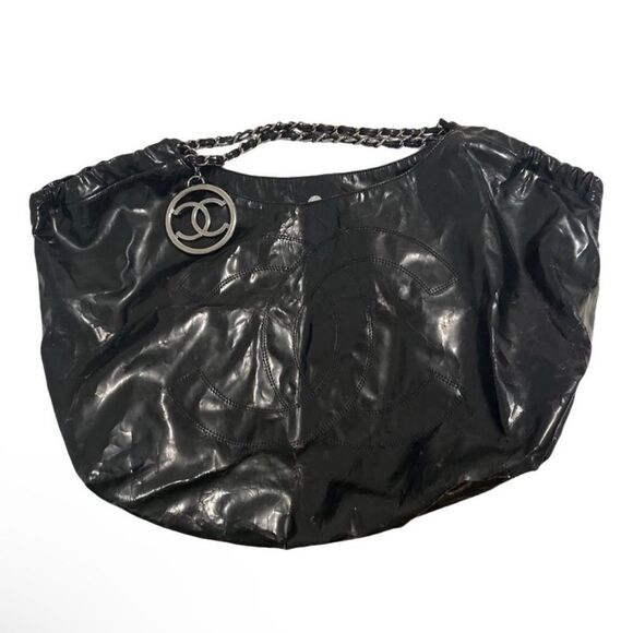 Chanel Coco Cabas x-large patent leather tote - Picture 6 of 11